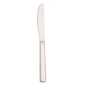 Libbey 143 5912 (Formerly World Tableware) Dinner/Entree Knife 8-1/4" Fluted Blade