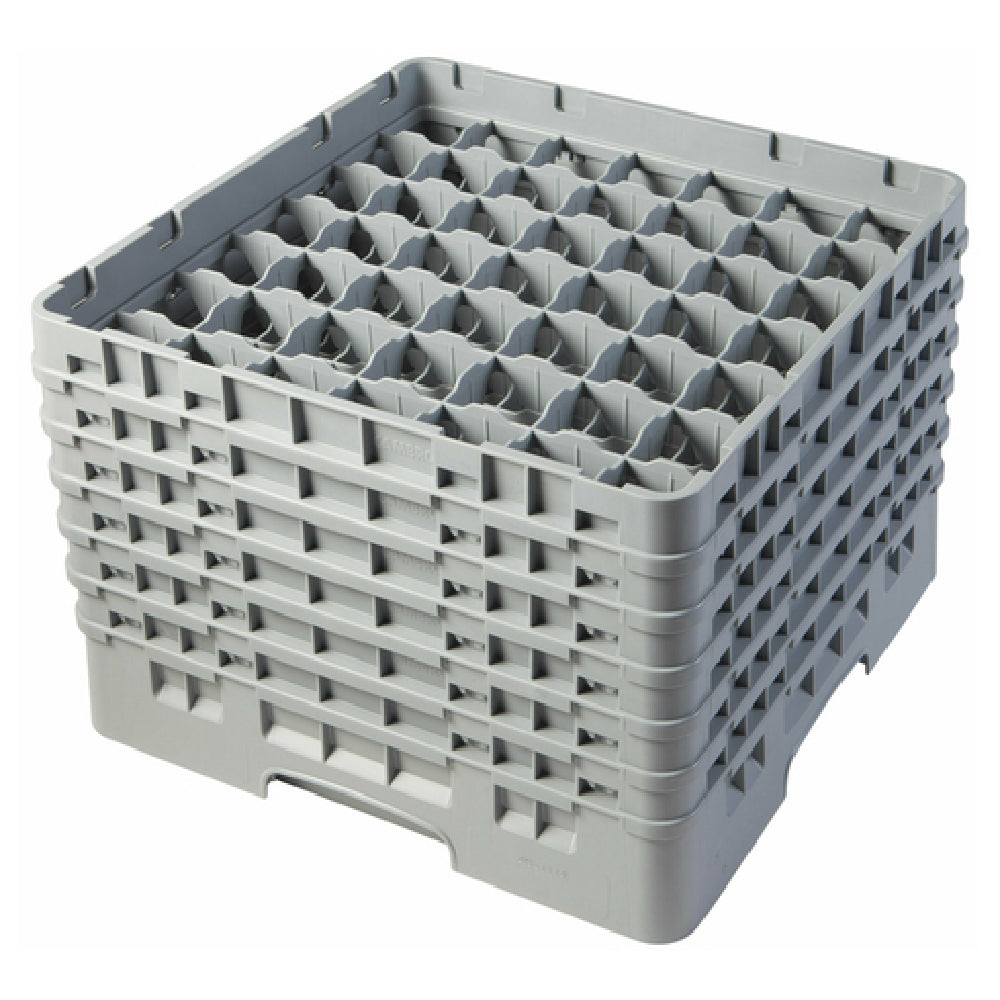 Cambro 49S1114151 Camrack® Glass Rack With (6) Soft Gray Extenders Full Size