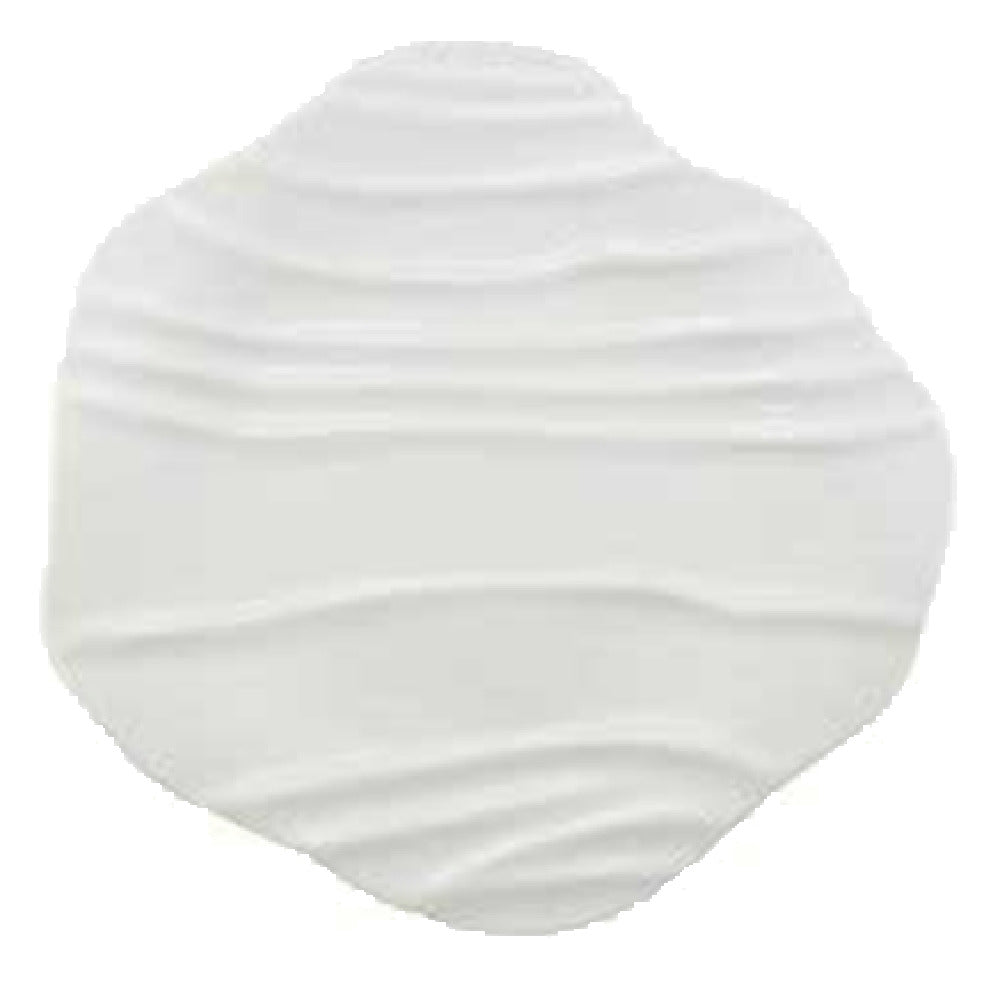 Vertex China CR-21 Plate 12-1/2" Wavy Texture