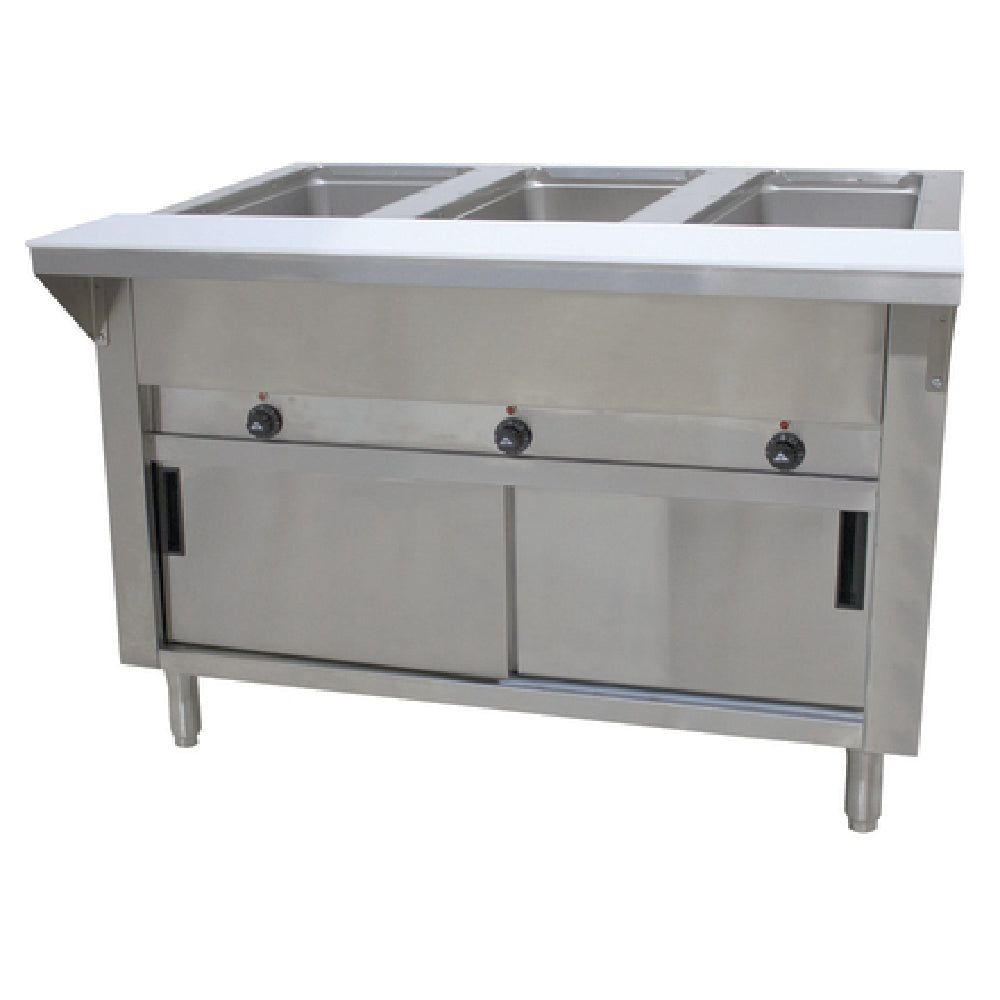 Advance Tabco HF-3E-240-DR Hot Food Table Electric 47-1/8"W X 30-5/8"D X 34-1/8"H