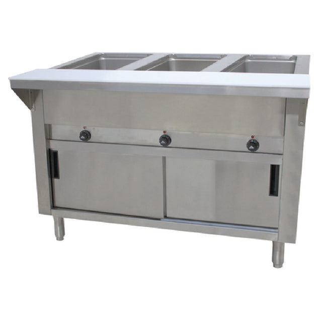 Advance Tabco HF-3E-240-DR Hot Food Table Electric 47-1/8"W X 30-5/8"D X 34-1/8"H