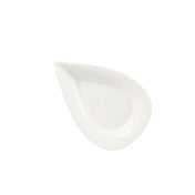 CAC China DOT-8 Accessories Plate 8"L X 5-1/4"W X 1"H Teardrop Shape