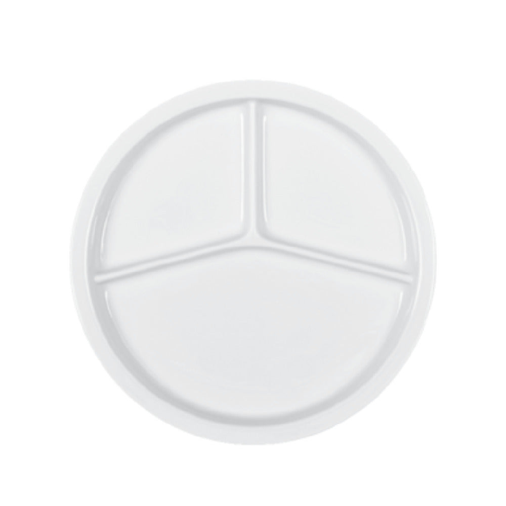 BauscherHepp 592634 Compartment Plate 9" Dia. Round