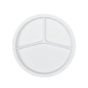 BauscherHepp 592634 Compartment Plate 9" Dia. Round