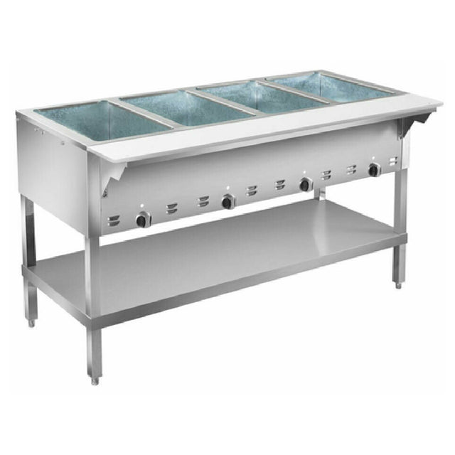 Klinger's Trading HF4H Steam Table Gas (4) Well
