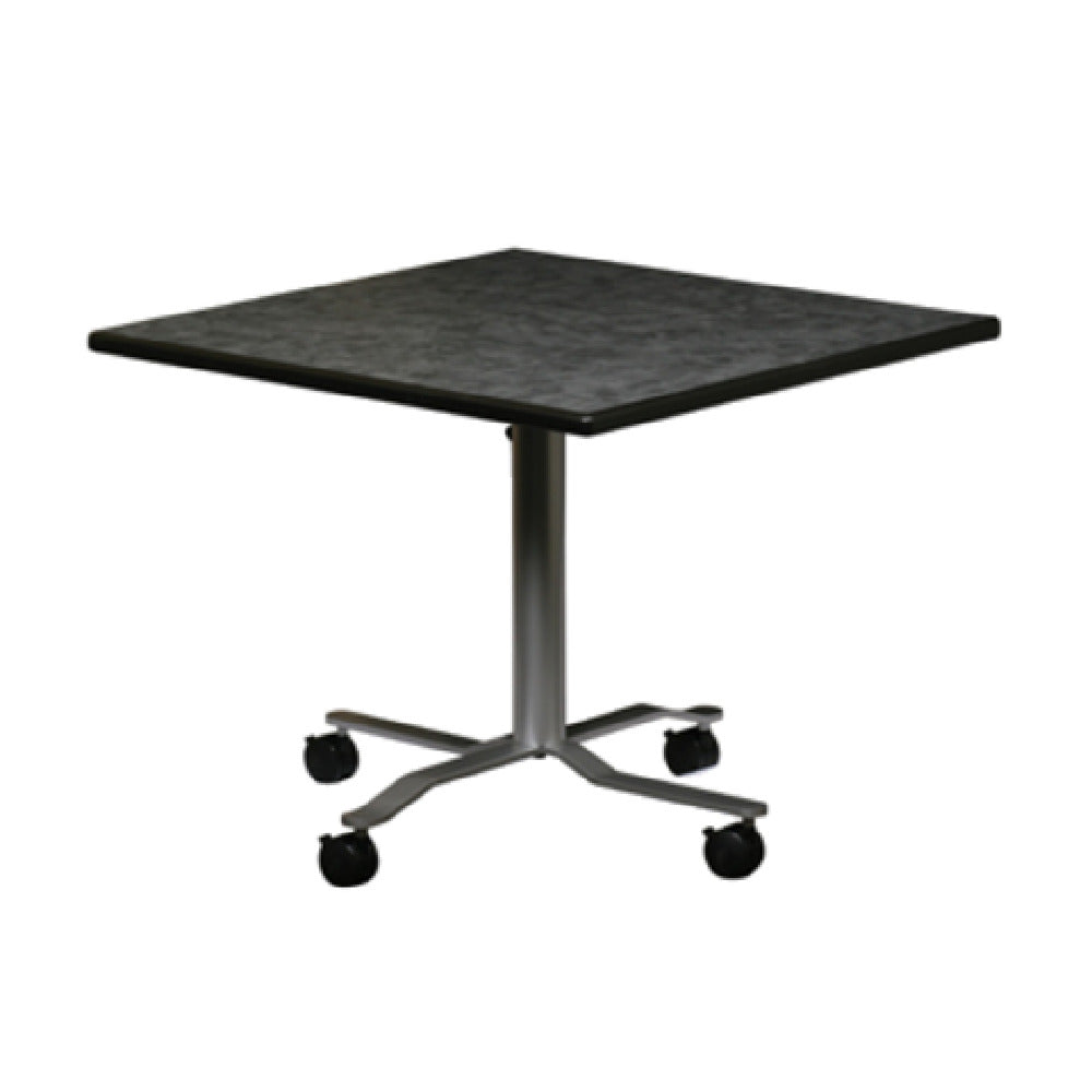 Forbes Industries PBLFT3636EB-RDC3 Rollers™ Portable Table Square 36" X 36" X 30"H