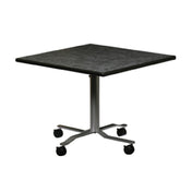Forbes Industries PBLFT3030EB-RDC3 Rollers™ Portable Table Square 30" X 30" X 30"H