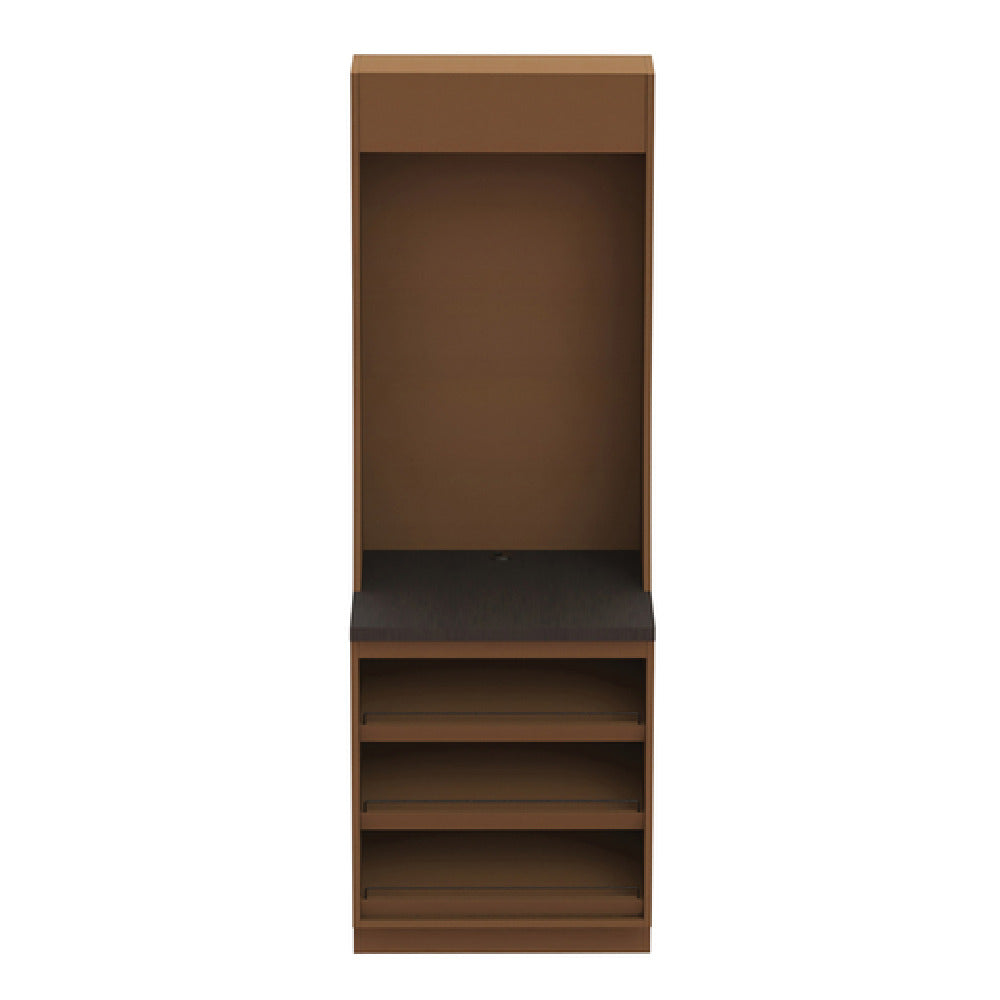 Hubert 43852 - Expressly Hubert® Micro Market Module W/Shelving - 30"W X 26 3/4"D X 88"H