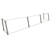 Hatco EP15-120 Flav-R-Shield® EP15 Food Shield Full Service Pass-over 3 Bays 120"W X 18"D X 22"H