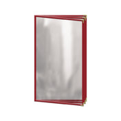 Risch TETB 8.5X14-LEATHERETTE Deluxe Sewn Leatherette Menu Cover (specify Color)