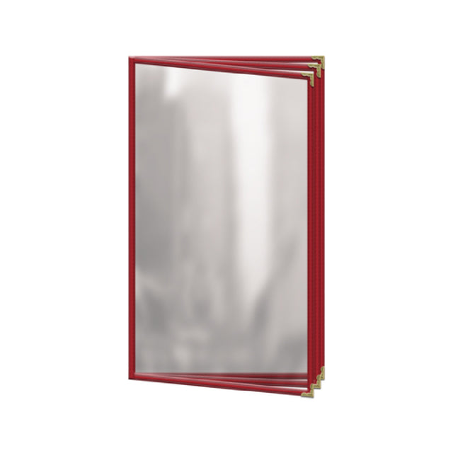 Risch TETB 8.5X14-LEATHERETTE Deluxe Sewn Leatherette Menu Cover (specify Color)