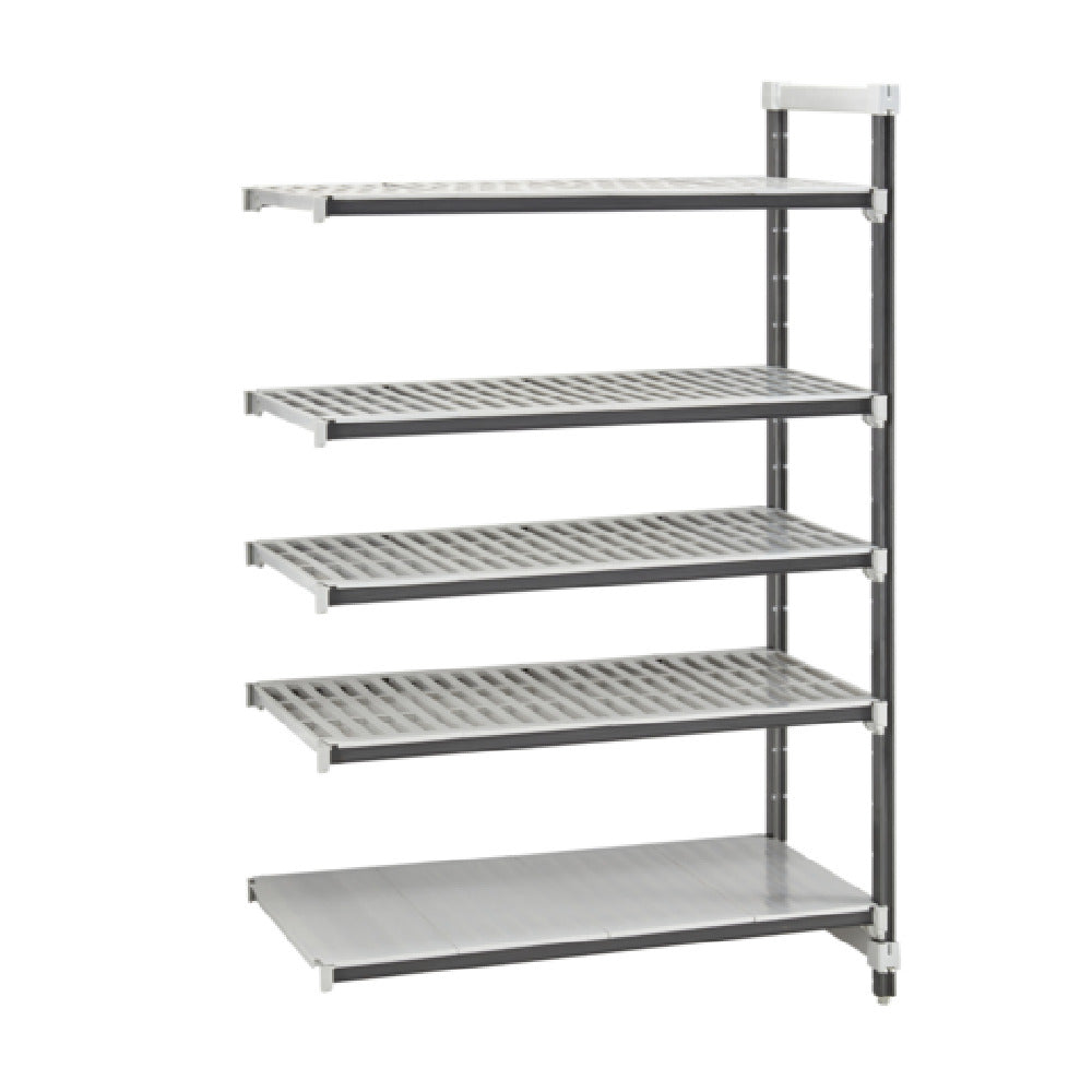 Cambro EA183084VS5580 Camshelving® Elements Stationary Add-On Unit 18"W X 30"L X 84"H