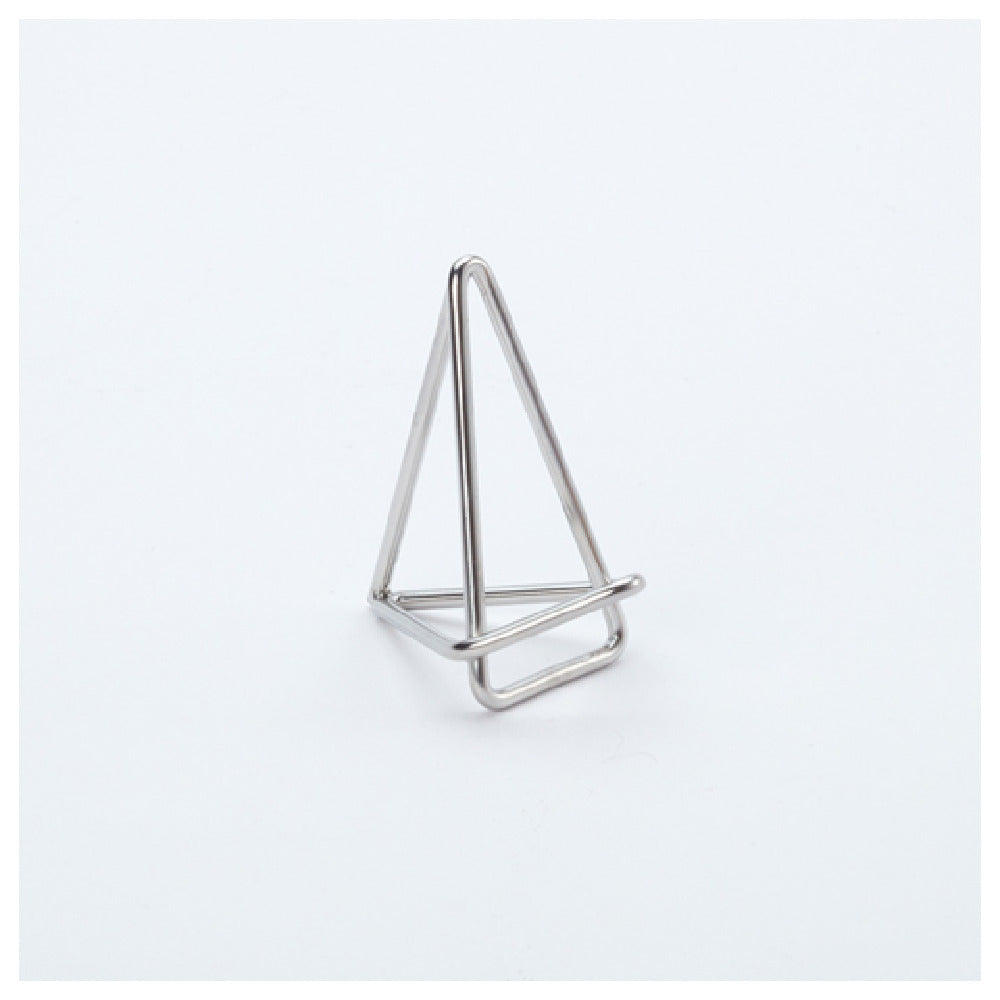 American Metalcraft GCHS2 Geometric Card Holder 2"H Metal