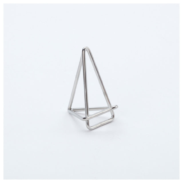 American Metalcraft GCHS2 Geometric Card Holder 2"H Metal