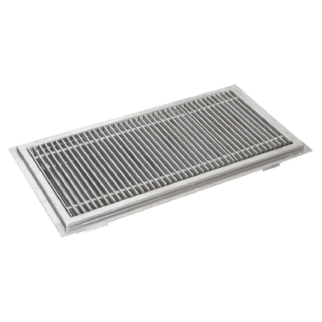 John Boos FTSG-24120 Floor Trough 120"W X 24"D Subway-style Stainless Steel Grating