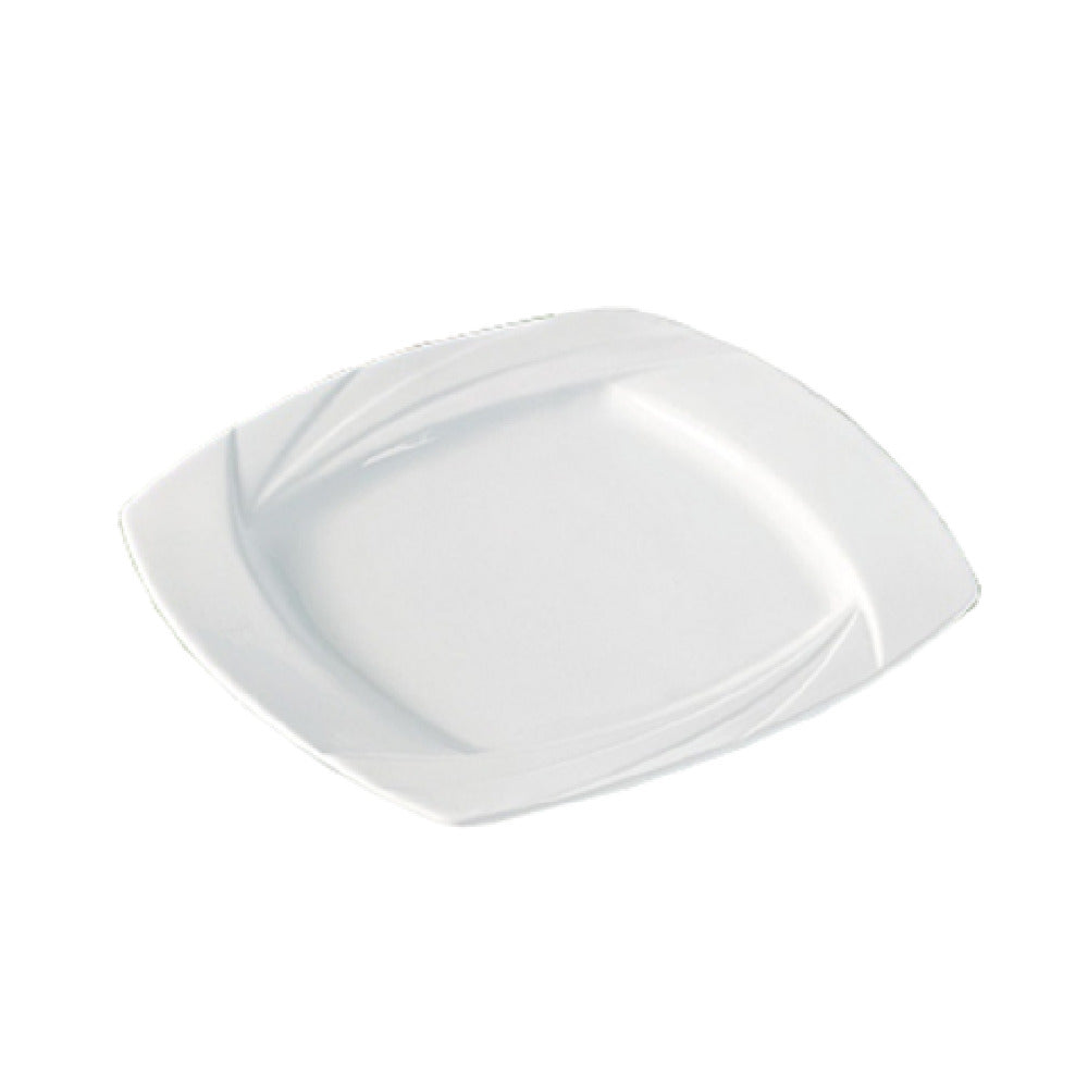 Yanco MM-8-SQ Miami Plate 8"L X 8"W Square