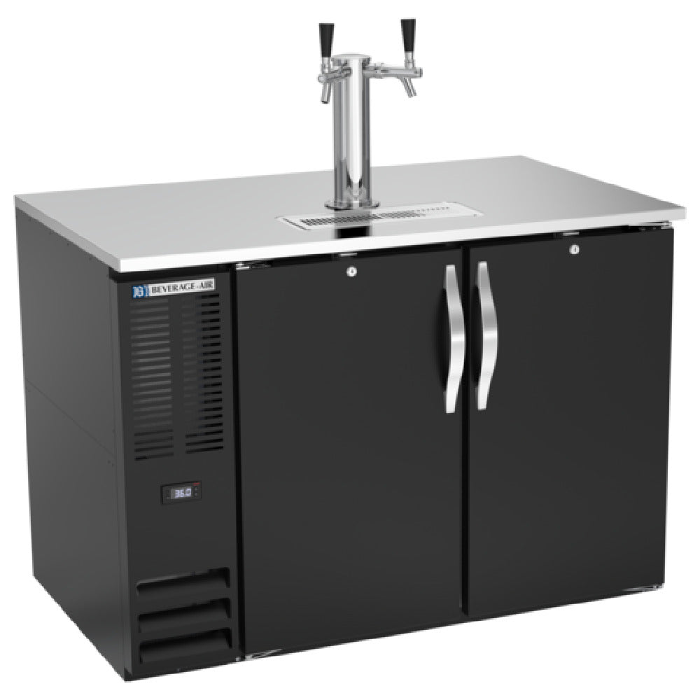 Beverage Air DD48HC-1-B - Draft Beer Cooler, 48"W, 24-1/2"D