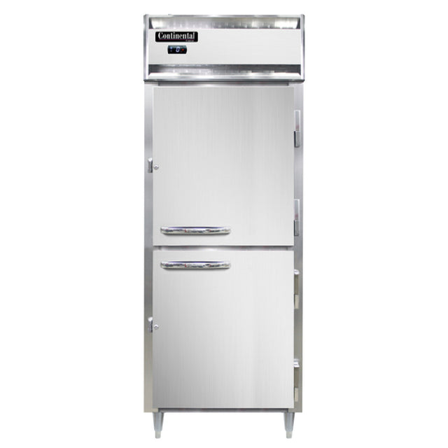 Continental Refrigerator D1FENSAHD Designer Line Wide Freezer Reach-in 28-1/2"W