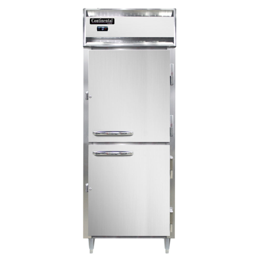 Continental Refrigerator D1FENSSHD Designer Line Wide Freezer Reach-in 28-1/2"W