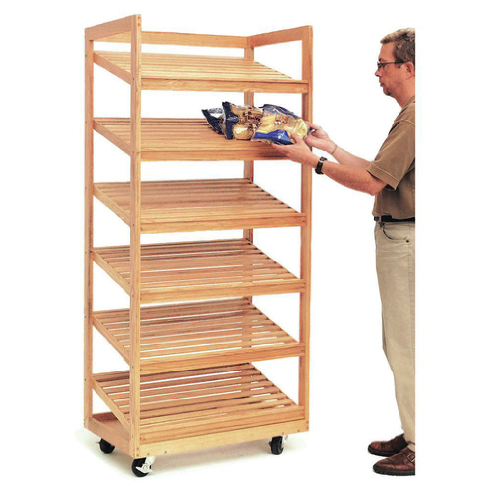 Hubert 42666 - Bakery Cart, 6-shelf, 31" X 20"x 68"H