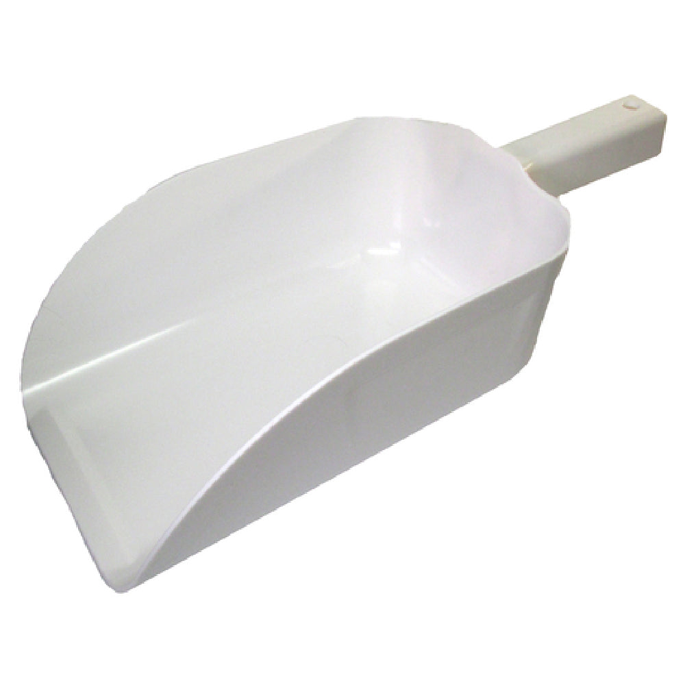 Bar Maid/Glass Pro CR-835W-N Scoop 82 Oz. Flat Bowl With Hook Handle