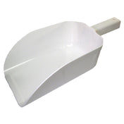 Bar Maid/Glass Pro CR-835W-N Scoop 82 Oz. Flat Bowl With Hook Handle