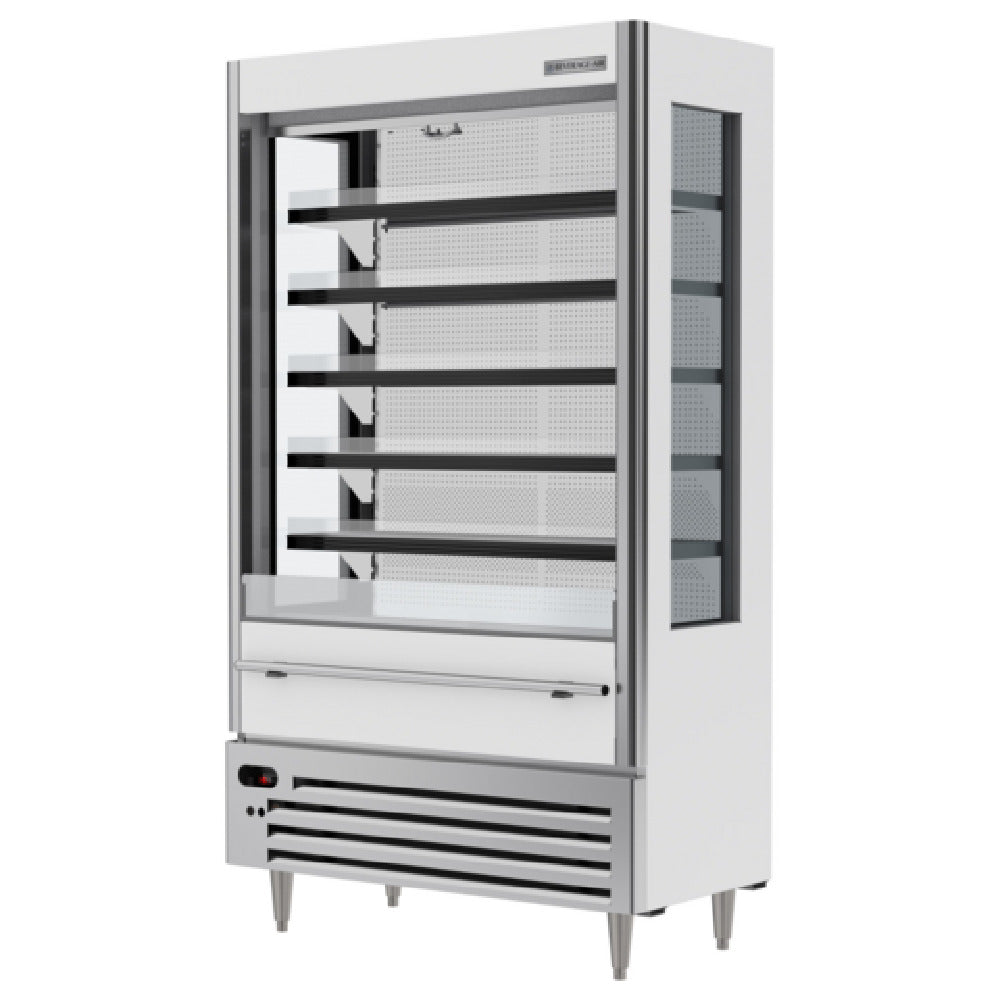 Beverage Air VMHCSL-18-1-W Vuemax Series Slim Open-Air Merchandiser 47-7/16"W X 24-3/8"D X 83-1/2" H