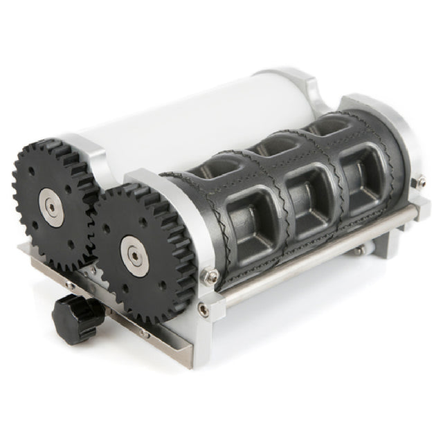 An Emiliomiti Company LM90817 La Monferrina 35mm X 90mm Rectangular Ravioli Mold For Multi Pasta Attachment (LM90602)