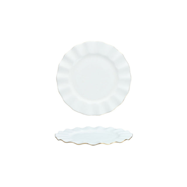 Fortessa RRP.GRETA.02 Greta Salad Plate 8" (20cm) White