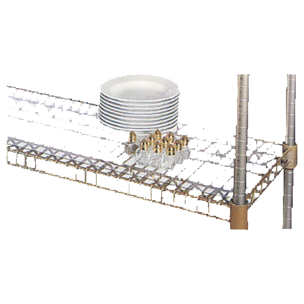 SPG 1460CPSG - ISS Shelf Gard™, 60"W X 14"D, High Density Polyethylene