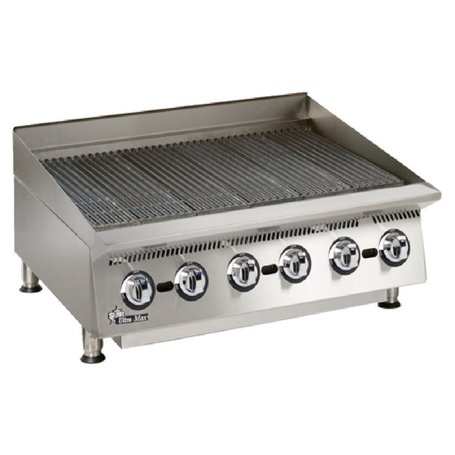Star 8136RCBB-NAT Ultra-Max® Charbroiler Gas 36"L