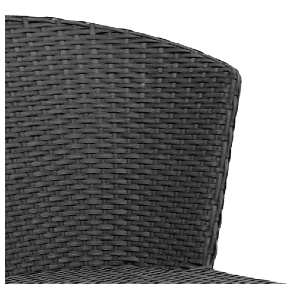 Emuamericas, Llc A1010-500-74 - Elly Side Chair, Outdoor/indoor, All-weather Wicker Back And Seat