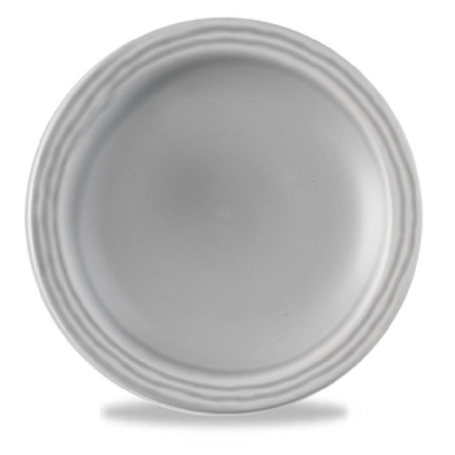 Arc Cardinal FN470 Dudson Harvest Norse Grey Narrow Rim Plate (D:10.0'') Vitrified Ceramic