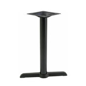 Hubert 32Q-038 - CenPro End Column Table Base, 22", 3" Standard Height Column With Welded Spider