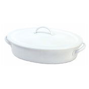 Steelite DW02145CWG8WT Homestyle Chafer For Induction/Grill 1.25 Gal Oval
