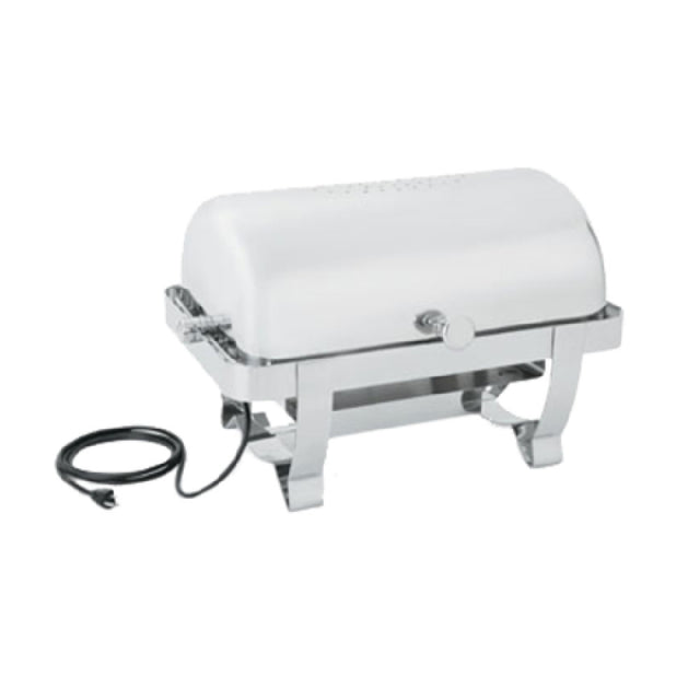 Vollrath 46529 Orion® Retractable Full Size Roll Top Chafer With 100/120v 240/450w PTC Heater