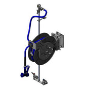 T&S Brass B-7143-U06WS2C Hose Reel System 8" Wall Mount Mixing Faucet Open Stainless Steel Hose Reel With 1/2" X 50' Heavy-duty Non-marking Hose