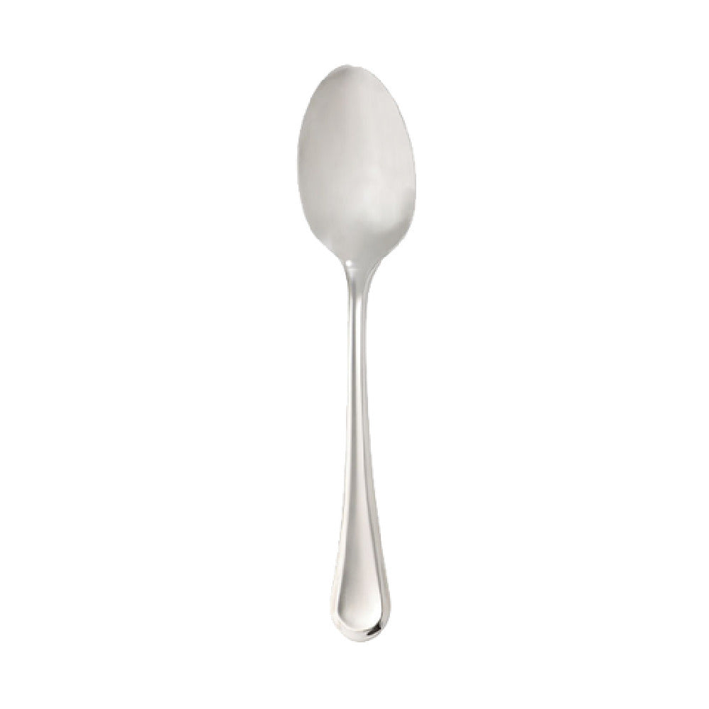 Arc Cardinal FL606 Arcoroc Amber Dessert Spoon (L:7.75'' X W:0.7'') 18/0 Stainless Steel