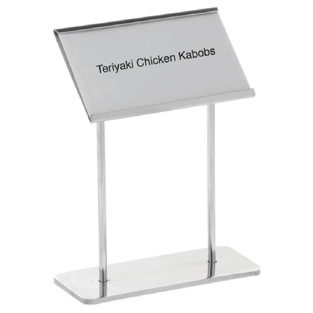 Hubert 52169 - Sign Holder, 5"H, Straight Dual Stems