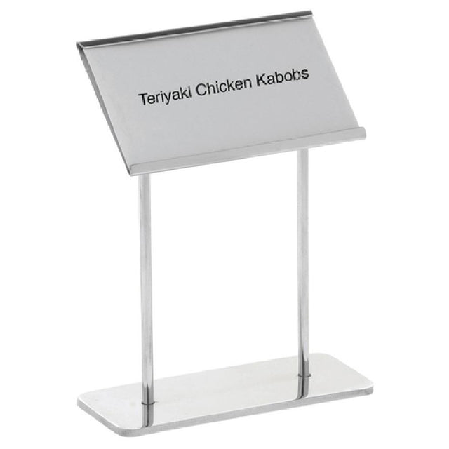 Hubert 52169 - Sign Holder, 5"H, Straight Dual Stems