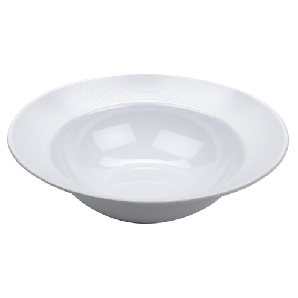 GET Enterprises B-128-MN-W Minski™ Bowl 4 Qt. (8 Qt. Rim Full) 16" Dia. X 4-3/4"H
