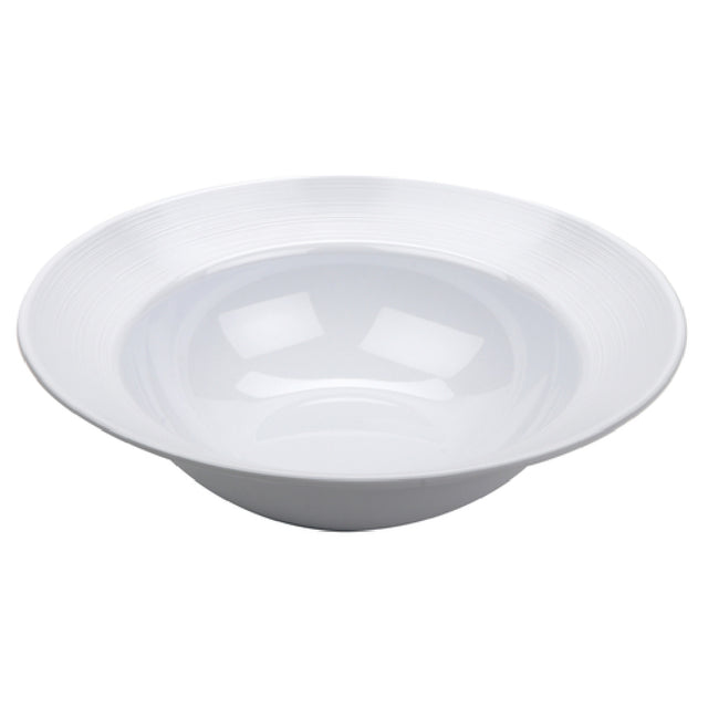 GET Enterprises B-128-MN-W Minski™ Bowl 4 Qt. (8 Qt. Rim Full) 16" Dia. X 4-3/4"H