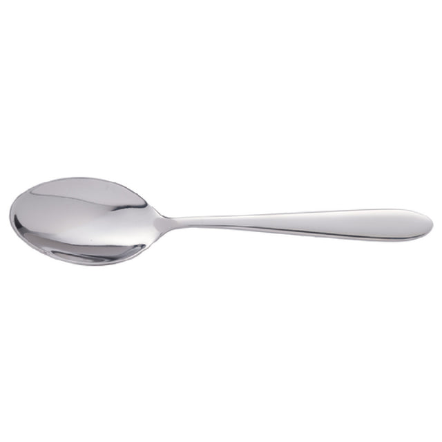 International Tableware LU-114 Dessert Spoon 7-1/8"L Stainless Steel 18/0 Mirror Finish