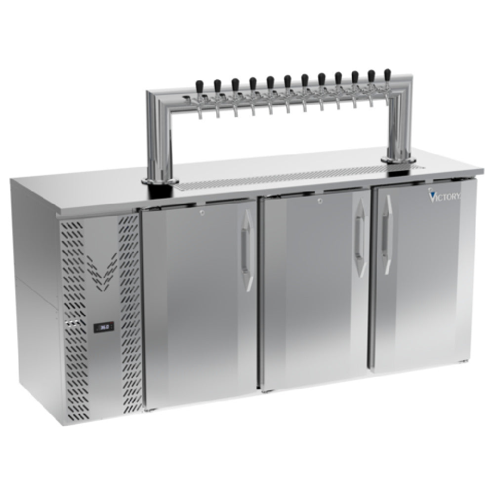 Victory VDDN72HC-S-12T - Direct Draw Dispenser 72"W X 26-1/8"D X 49-7/8"H, 23.643 Cu. Ft.