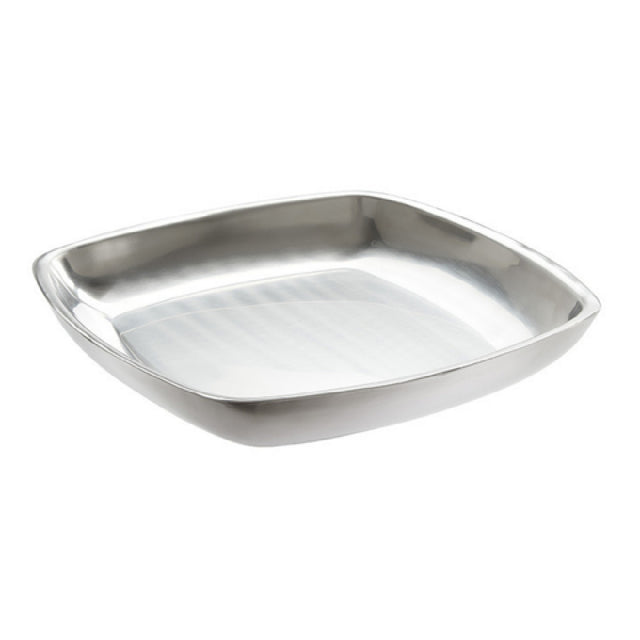 American Metalcraft DWSSEA14 Seafood Tray 14" Sq. Double Wall Stainless Steel Seafood Trays