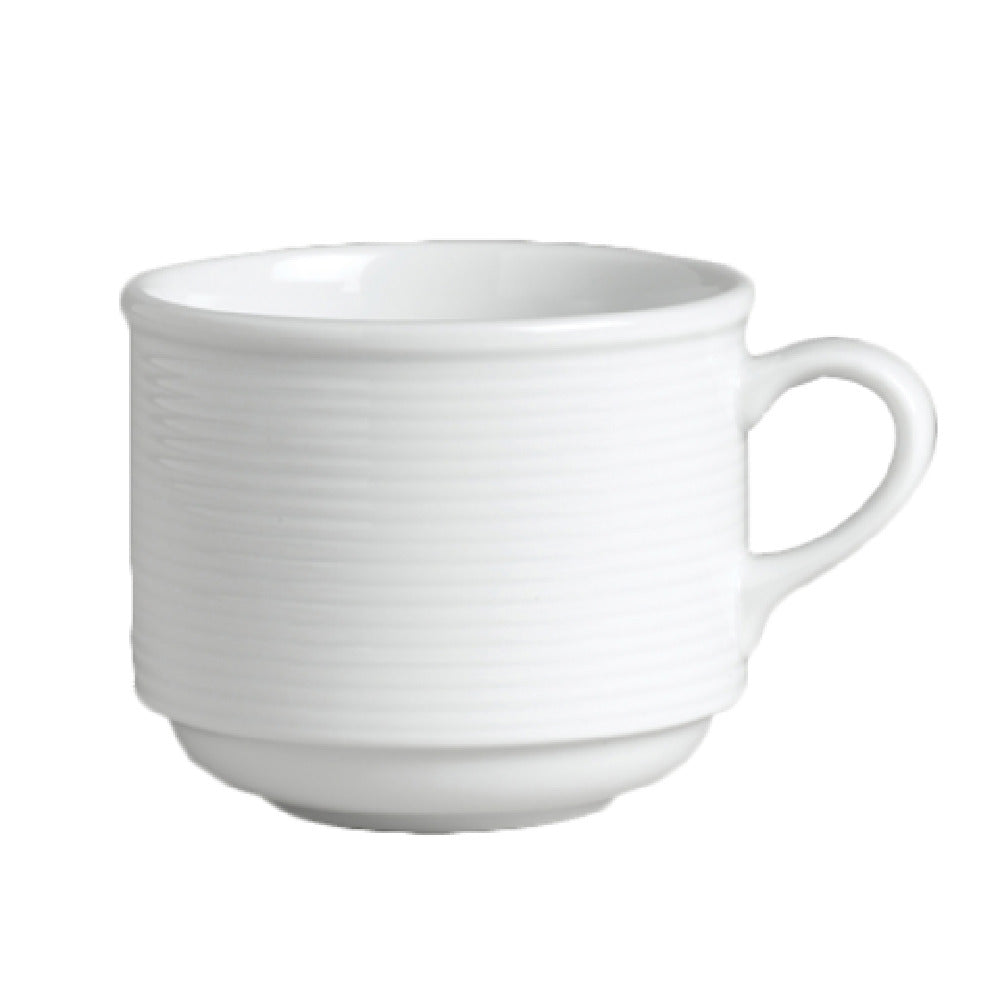 Steelite 6300P186 Stacking Cup 8.0 Oz 4.125" X 2.625"