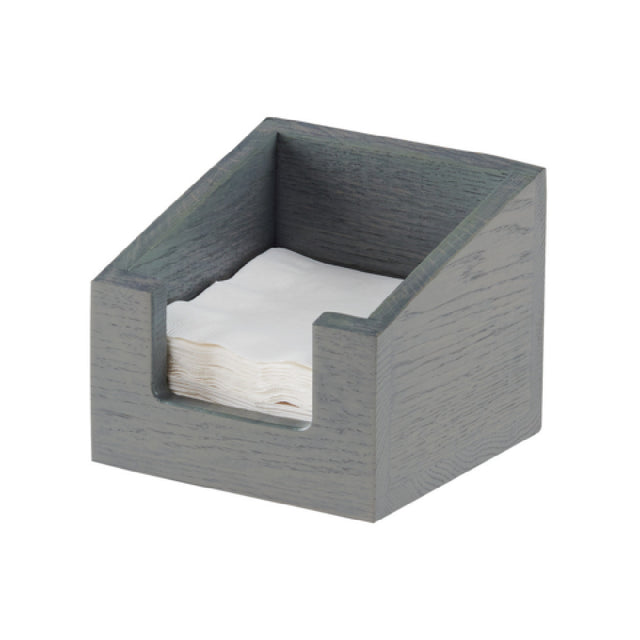 Cal Mil 3309-83 Ashwood Napkin Holder Tabletop 5"W X 5"H