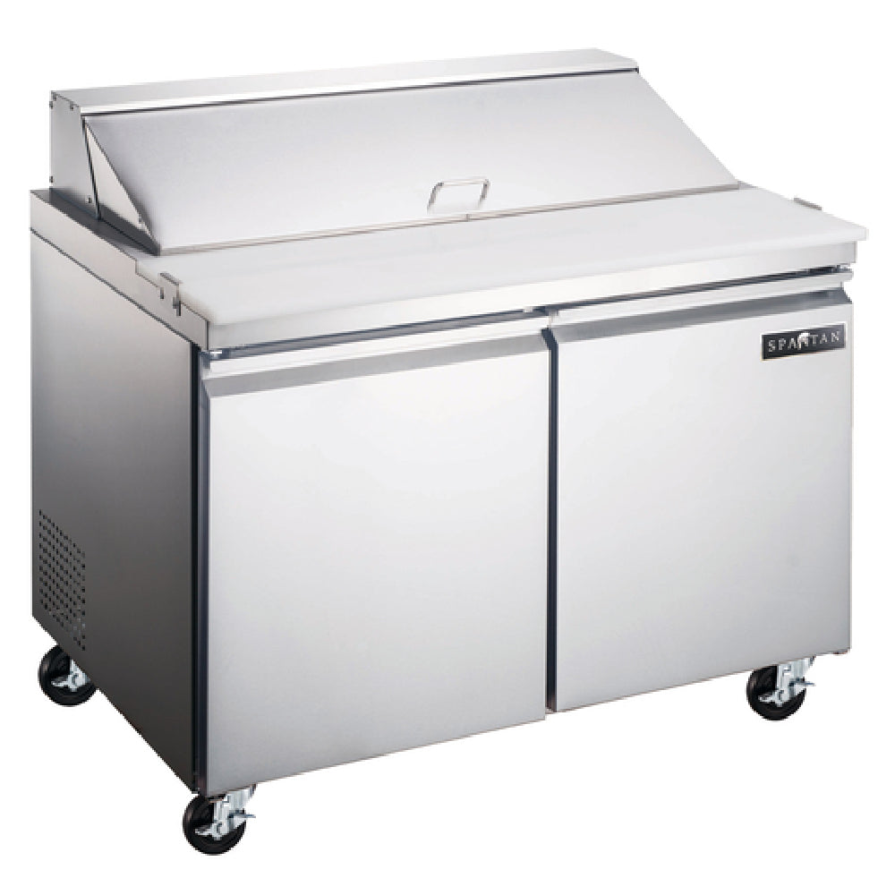 Spartan SST-48 Sandwich/Salad Prep Unit Two-section 12.0 Cu. Ft.