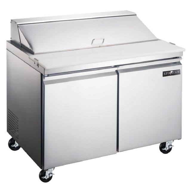 Spartan SST-48 Sandwich/Salad Prep Unit Two-section 12.0 Cu. Ft.