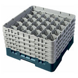 Cambro 30S958414 Camrack® Glass Rack With (5) Soft Gray Extenders Full Size